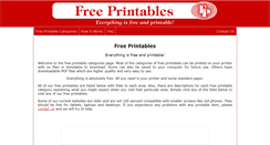 Desktop Screenshot of free-printables.net